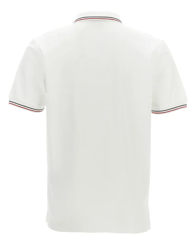 Prada Men White Cotton Polo Shirt White