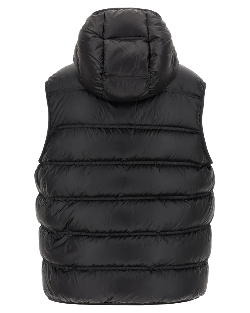 Moncler Men's Black Polyamide Sleeveless Jacket Clothing Black