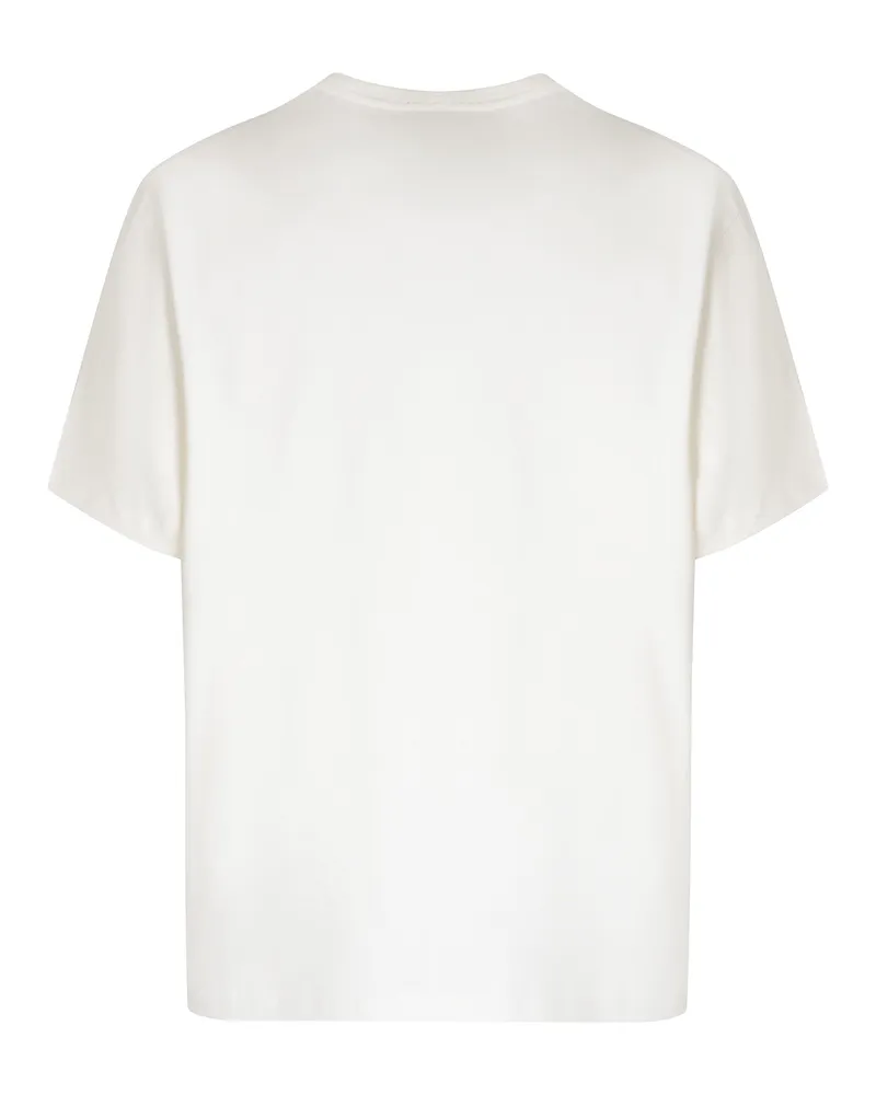 A.P.C. Logo-Embroidered Cotton T-Shirt — White White
