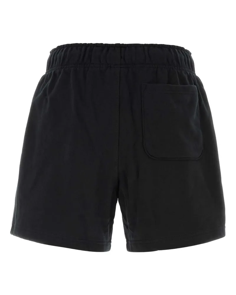 New Balance Men's Black Cotton Bermuda Shorts Exterior Black
