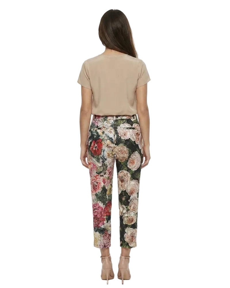 Dolce & Gabbana Women Multicolor Cotton Casual Pants Multicolor