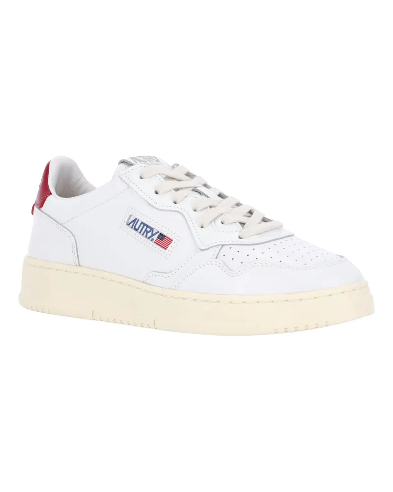 AUTRY Men's Sneakers White Upper: Cow Leather White