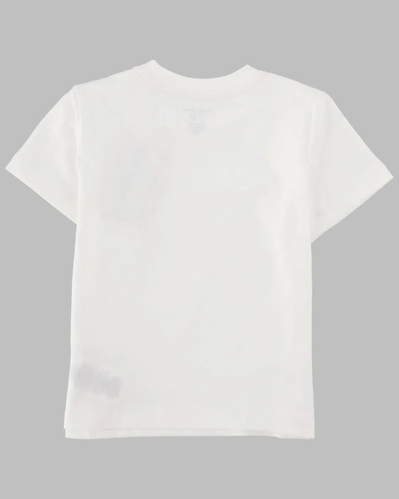 Ralph Lauren Logo-Embroidered T-Shirt — White White