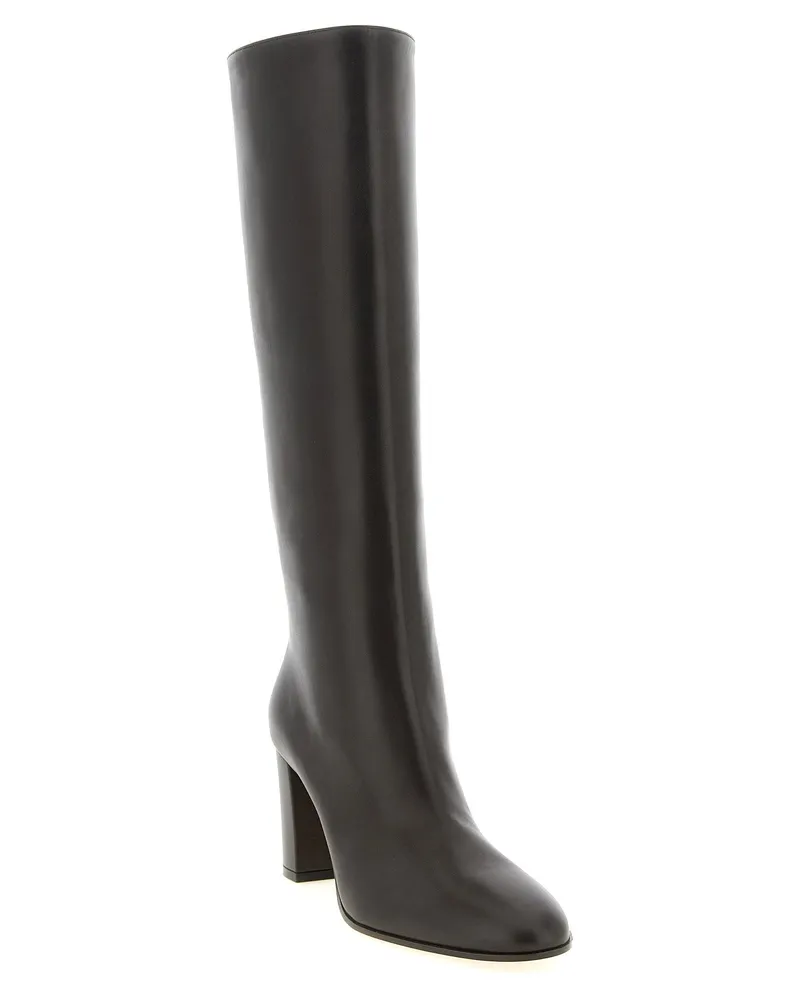 Gianvito Rossi Varenne Boots — Black Black