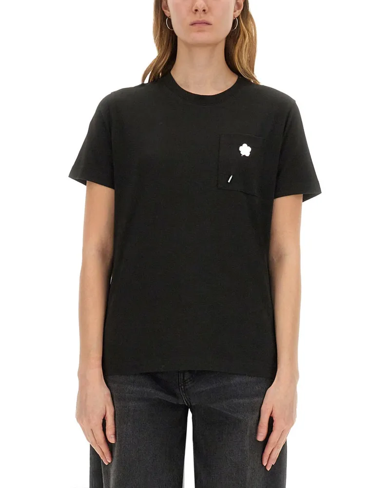 Kenzo Boke Flower Pin T-Shirt — Black Black