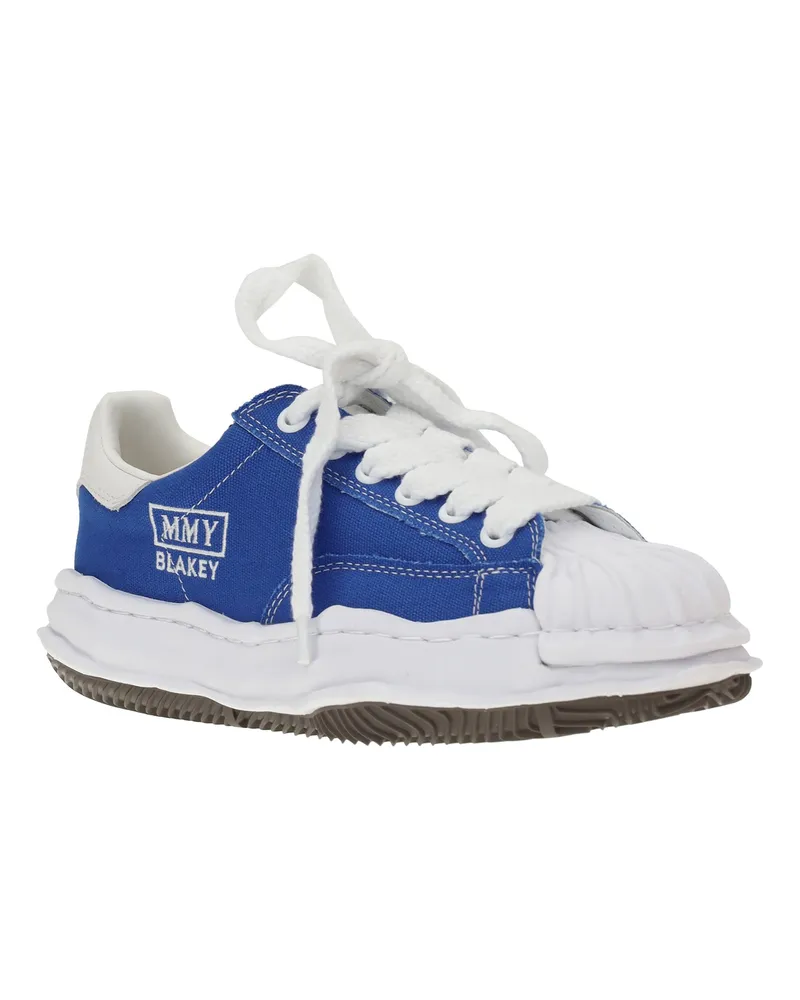 MIHARAYASUHIRO Unisex Sneakers Blakey Blue Upper Cotton Trainers 
