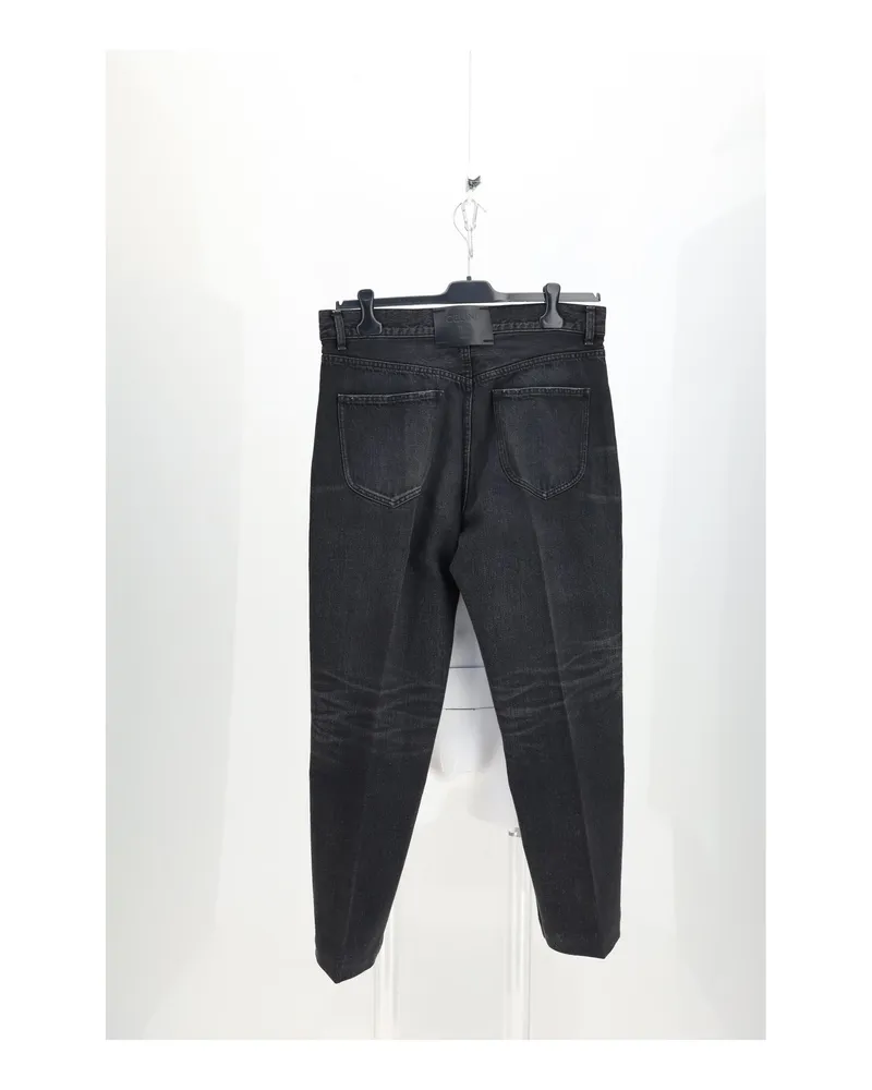 Celine Men's Boyfriend Jeans Max Black Wash Cotton Black