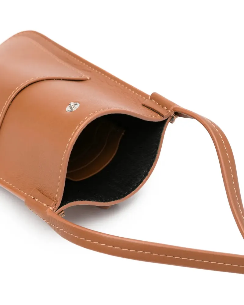 Kiton Women's Phone Folder Ss26 W Brown