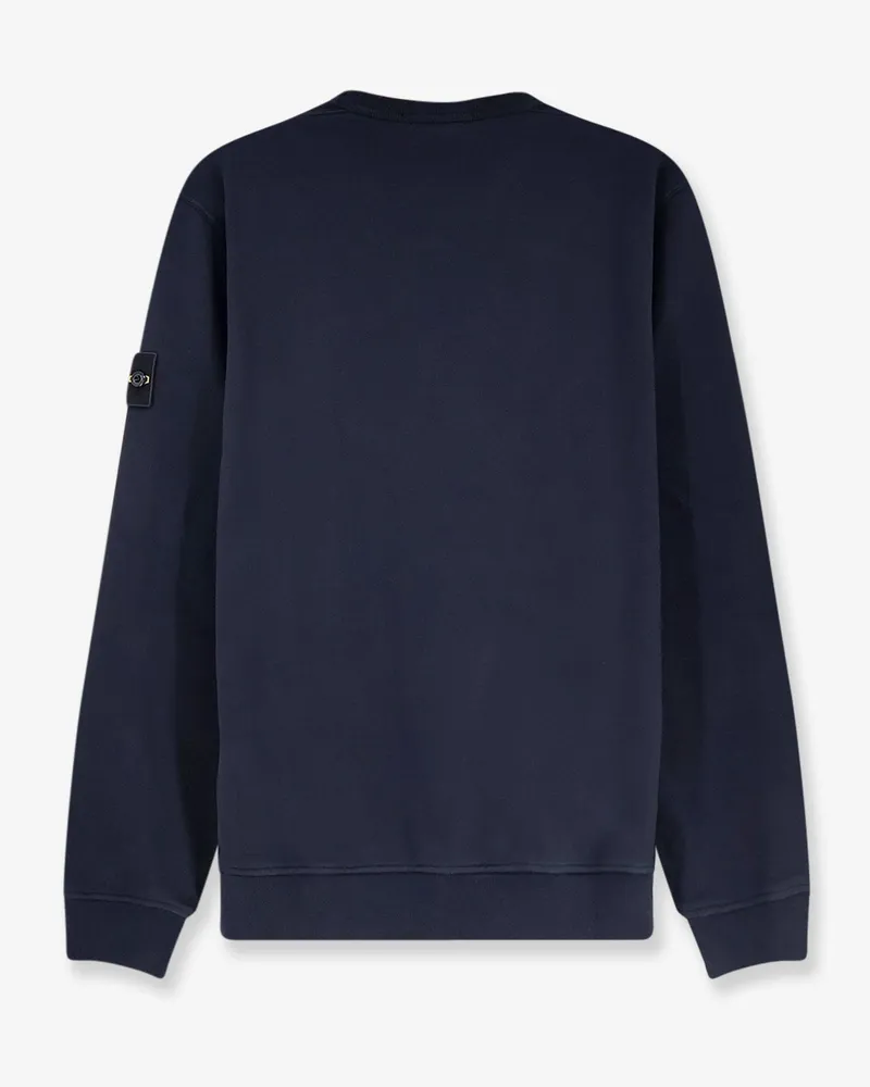Stone Island Men's Sweatshirt Organic Cotton Black Sweatshirts Sweater Black