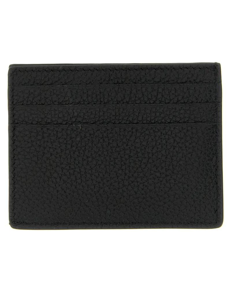 Tom Ford Men's Black Calfskin Cardholder Accessory Black