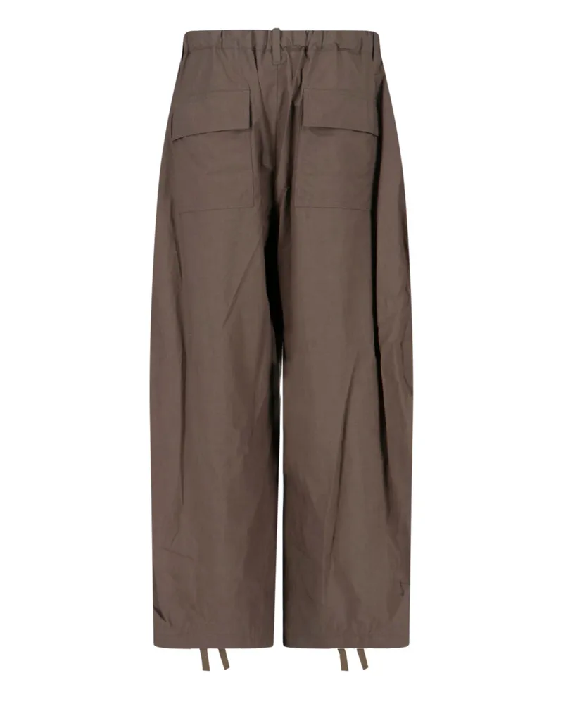 Sacai Men's Trousers Beige Cotton Beige