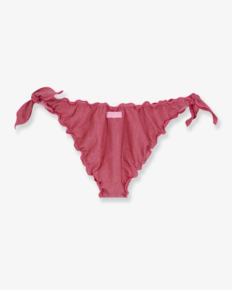 MC2 Saint Barth Women's Bikini Bottoms Pink Viscose Swimwear Sea Clothing Pink