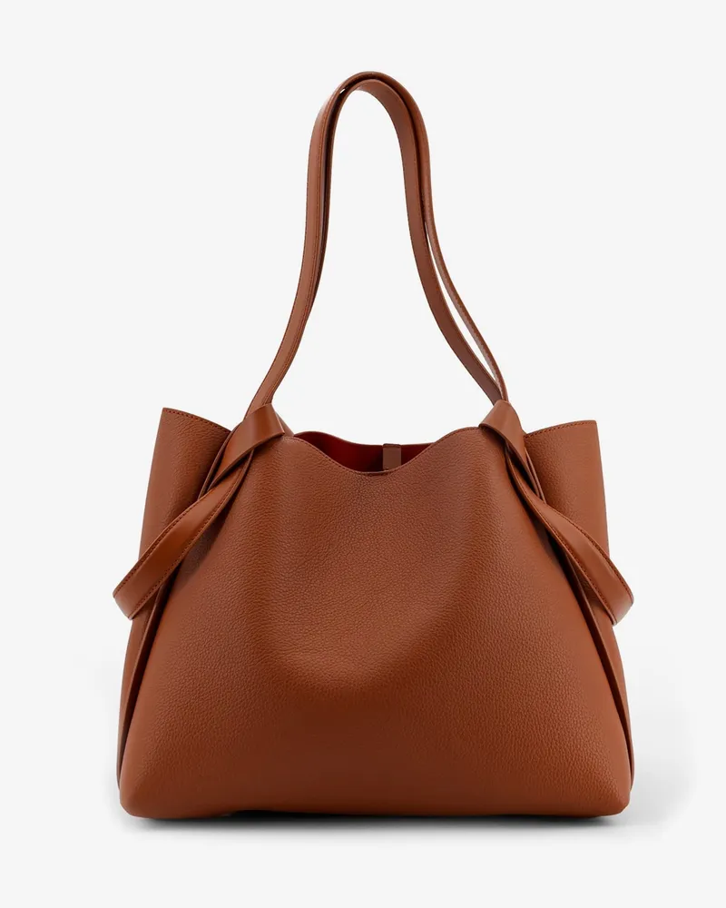 Christian Louboutin Women's Shoulder Bag Bettina Small Brown Leather Brown