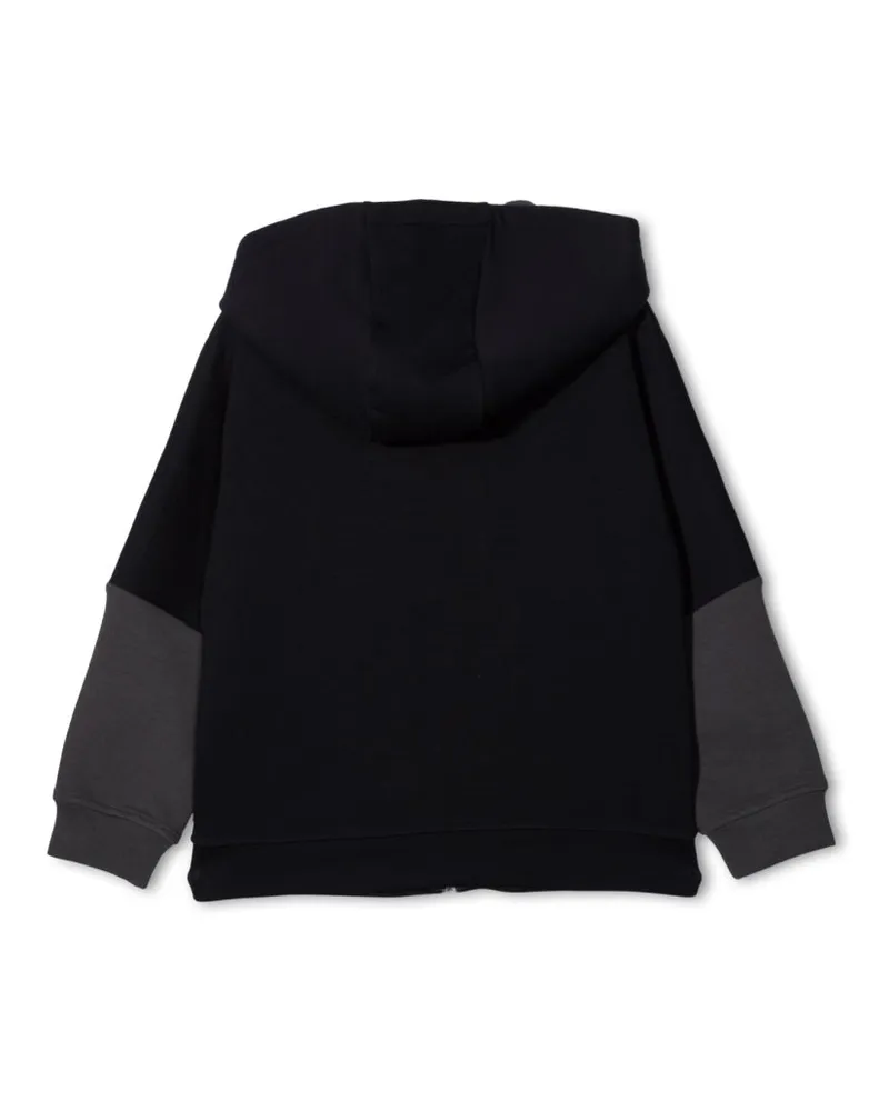Emporio Armani Multicolor Cotton-Blend Sweatshirt — Multicolor Multicolor