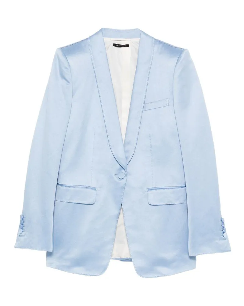 Tom Ford Women's Blazer Light Blue Jacket Blue