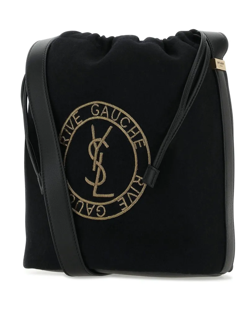 Saint Laurent Nerooronero Tessuto Borse A Tracolla Bag Black