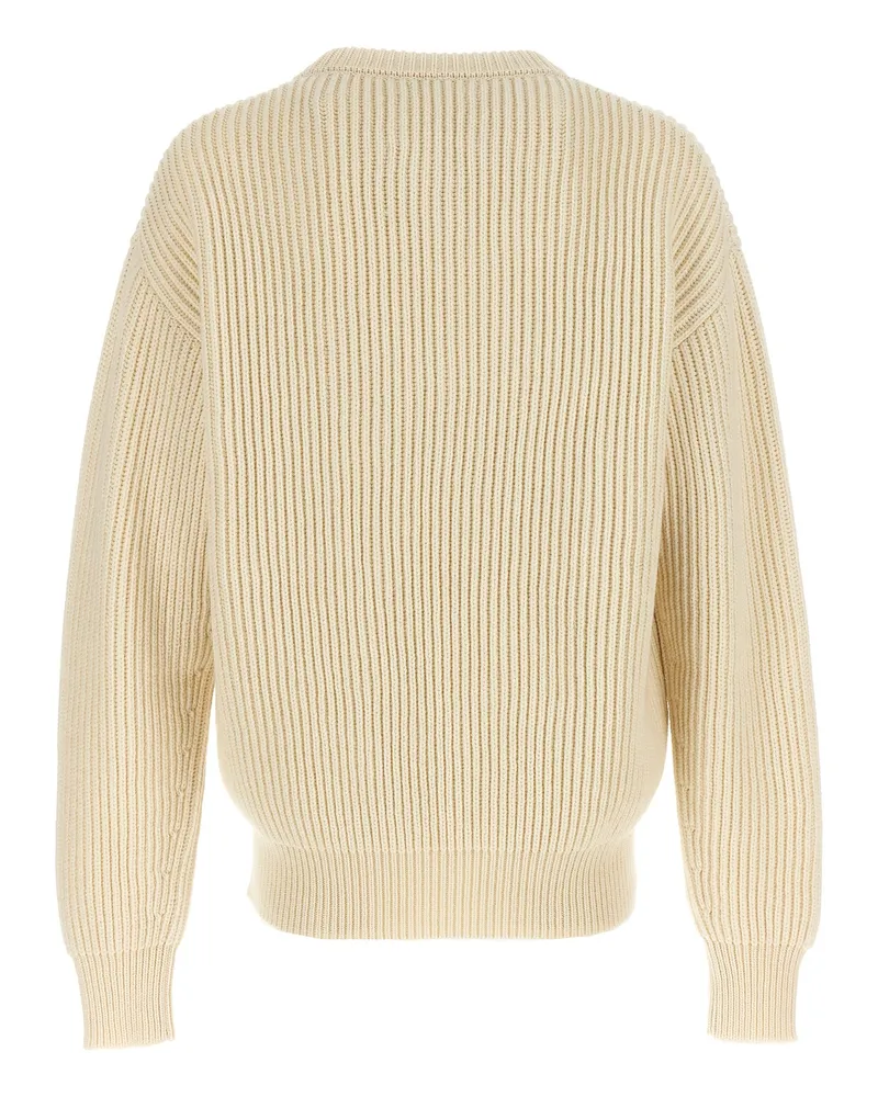 Jil Sander Men's White Wool Cardigan Clothing White