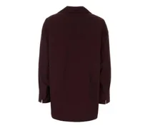 Women's S Maxmara Cristel Blouse Purple Cotton