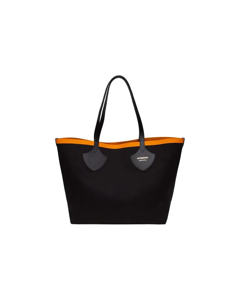 Burberry Fabric Tote Bag — Blue Blue