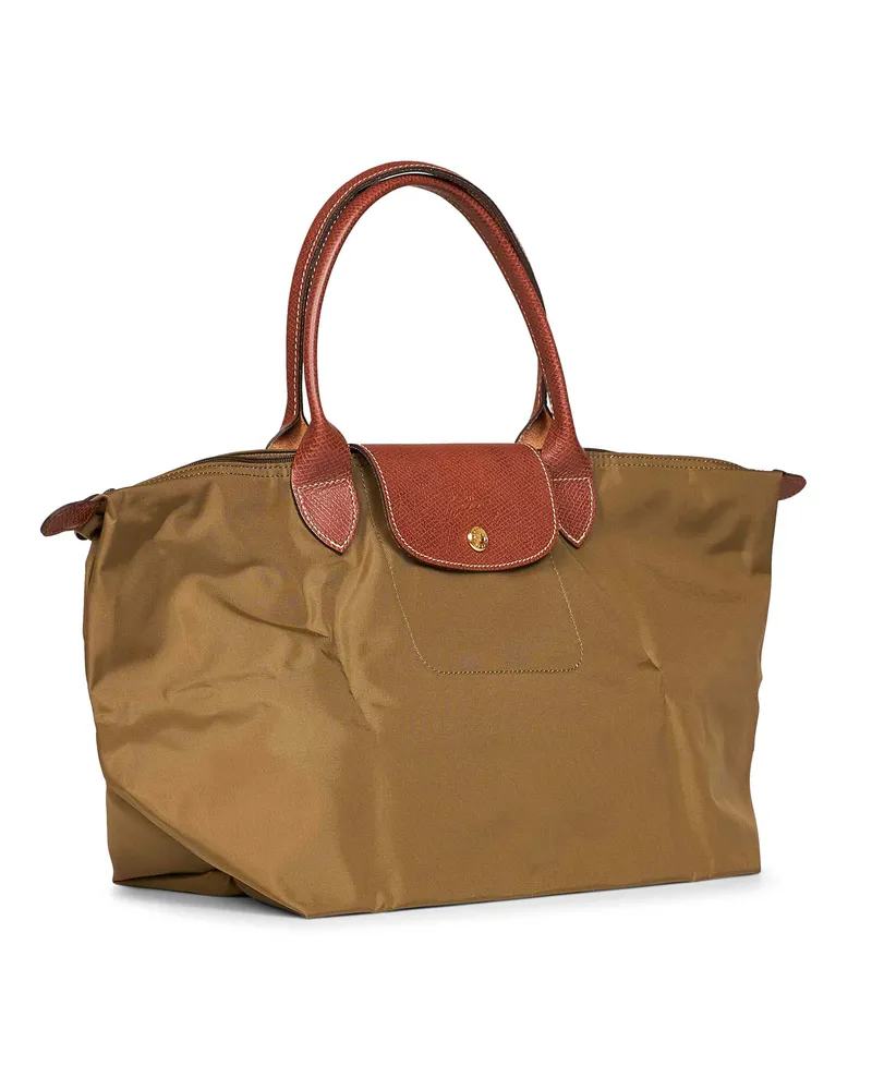 Longchamp Women's Handbag Le Pliage Original L Green Polyamide Handbags Hand Bags Green