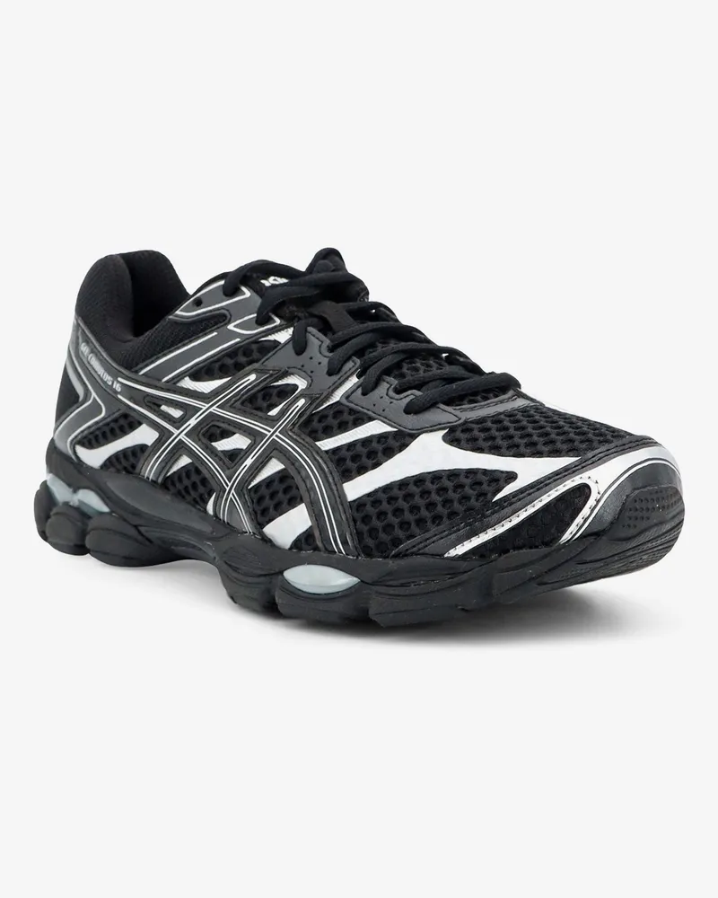 Asics Men's Sneakers Gel Cumulus 16 Mesh Black Nylon-Rubber Trainers Nylon/rubber Black