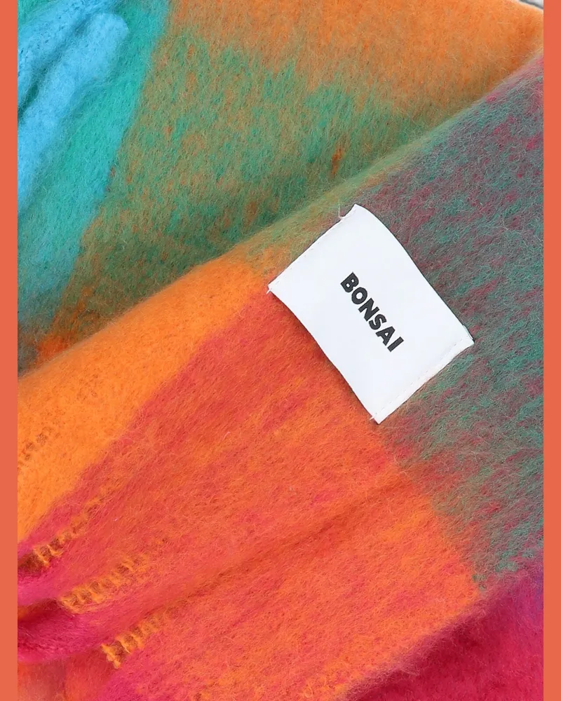 BONSAI Men's Scarfs Multicolour Polyester Multicolor