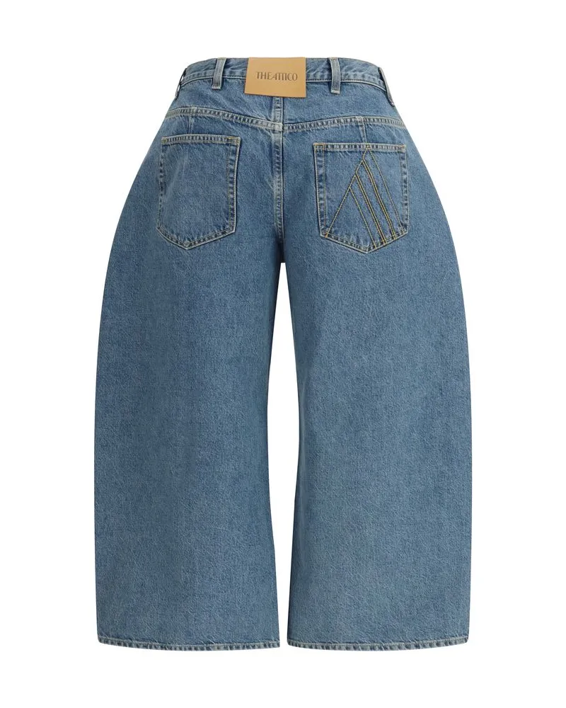 ATTICO Women's Blue Cotton Jeans Denim Clothing Blue