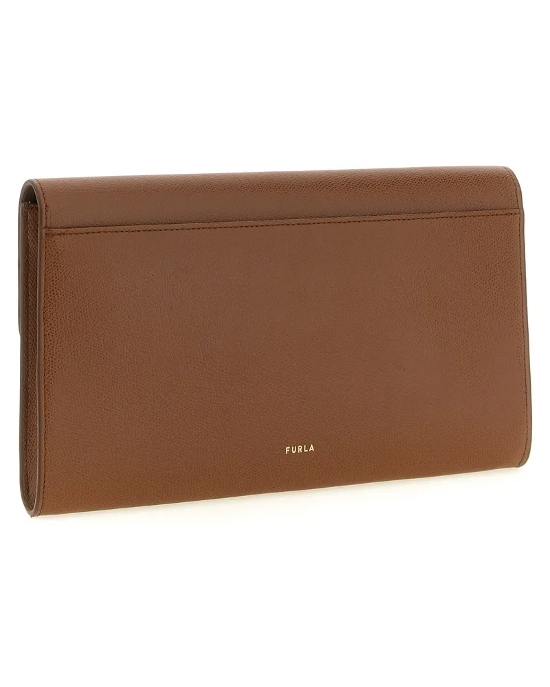 Furla Clutch — Brown Brown