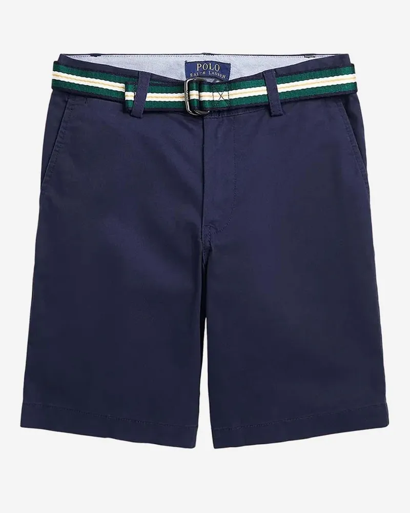 Ralph Lauren Boys' Stretch Cotton Shorts Navy Trousers Navy
