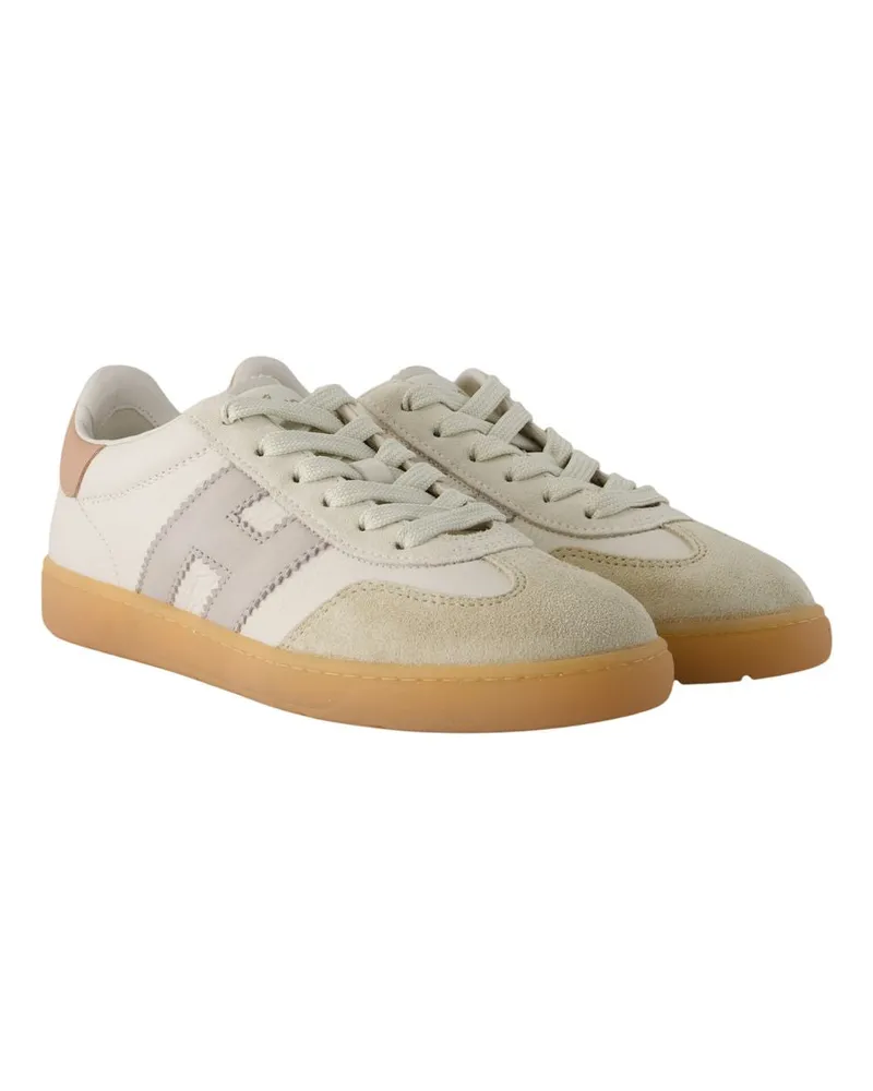 Hogan Women's Cool Sneaker Beige Calfskin Beige