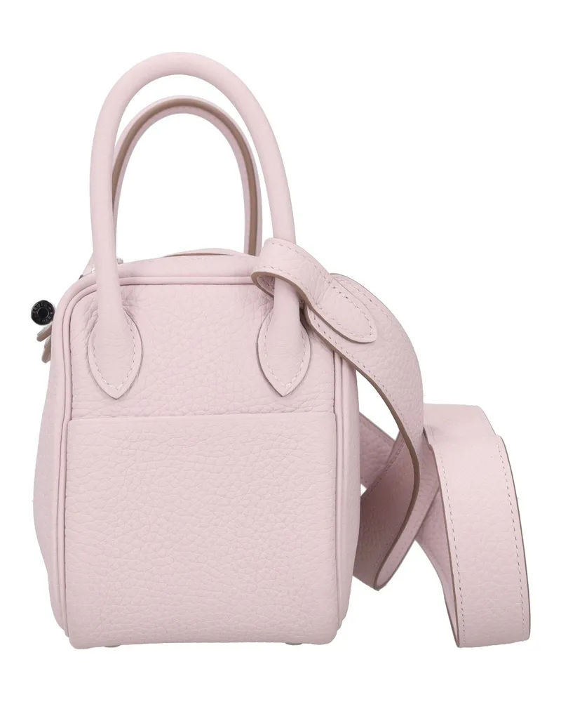 Hermès Lindy II Mini Bag — Pale Mauve Pink