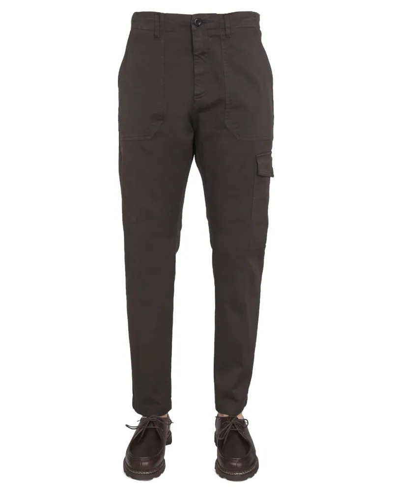 Department 5 Cotton Trousers — Brown Brown