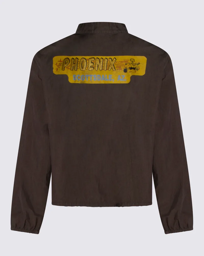 Maison Margiela Men's Jackets Fango Co Pa Brown