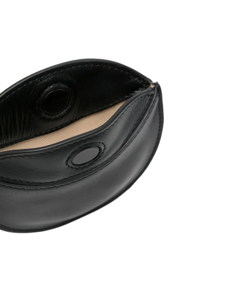 Jacquemus Women's Le Porte Ovale Calisso Wallet Black Accessories Black