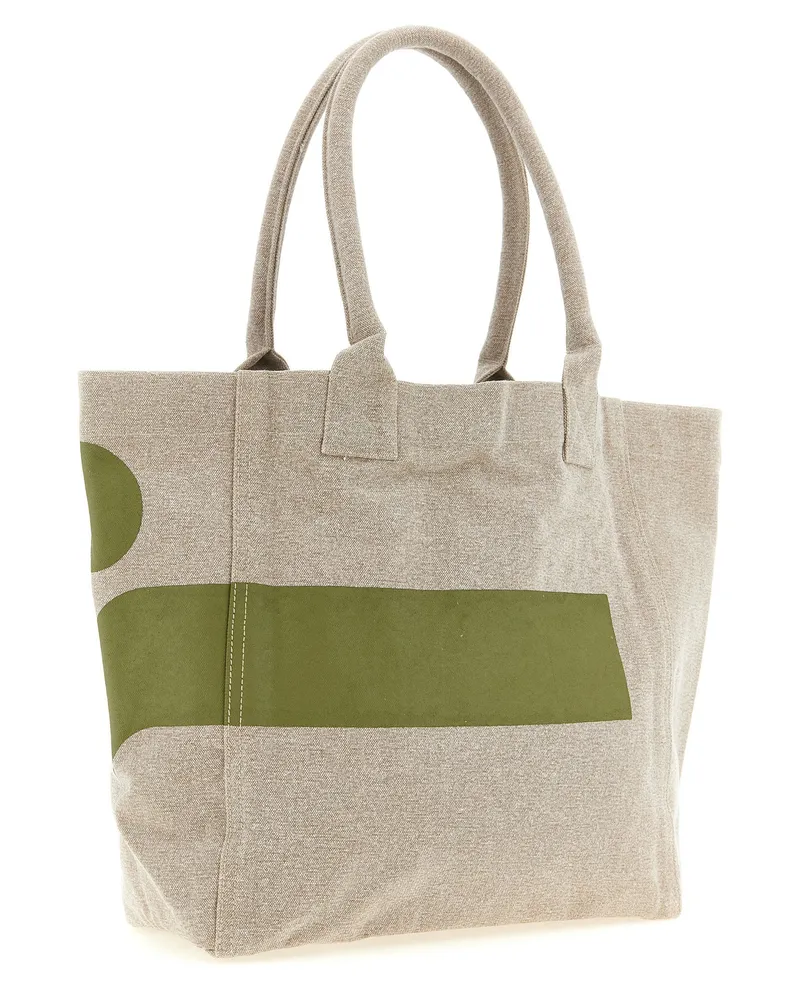 Isabel Marant Women's Yenky Tote Beige Cotton Beige