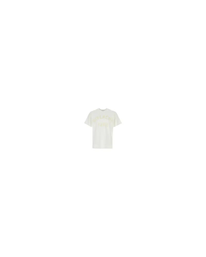 Givenchy Bm71nk3yrs 100 White Exterior: Cotton T-Shirt T-shirts And Polos White