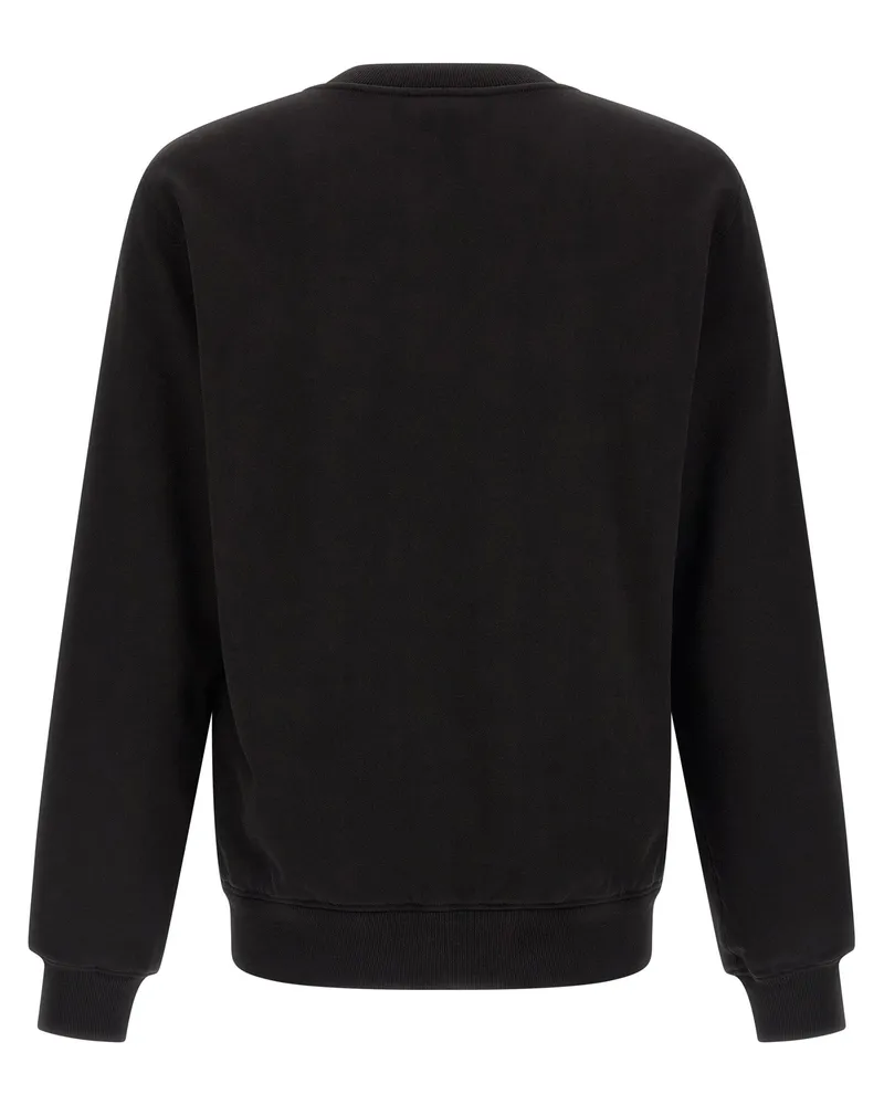 Dolce & Gabbana Heraldic Patch Sweatshirt — Black Black