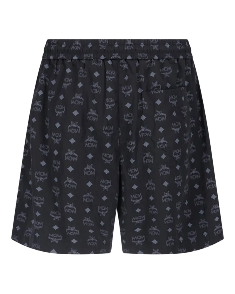 MCM Men's Sea Clothing Black Recycled Polyamide Black