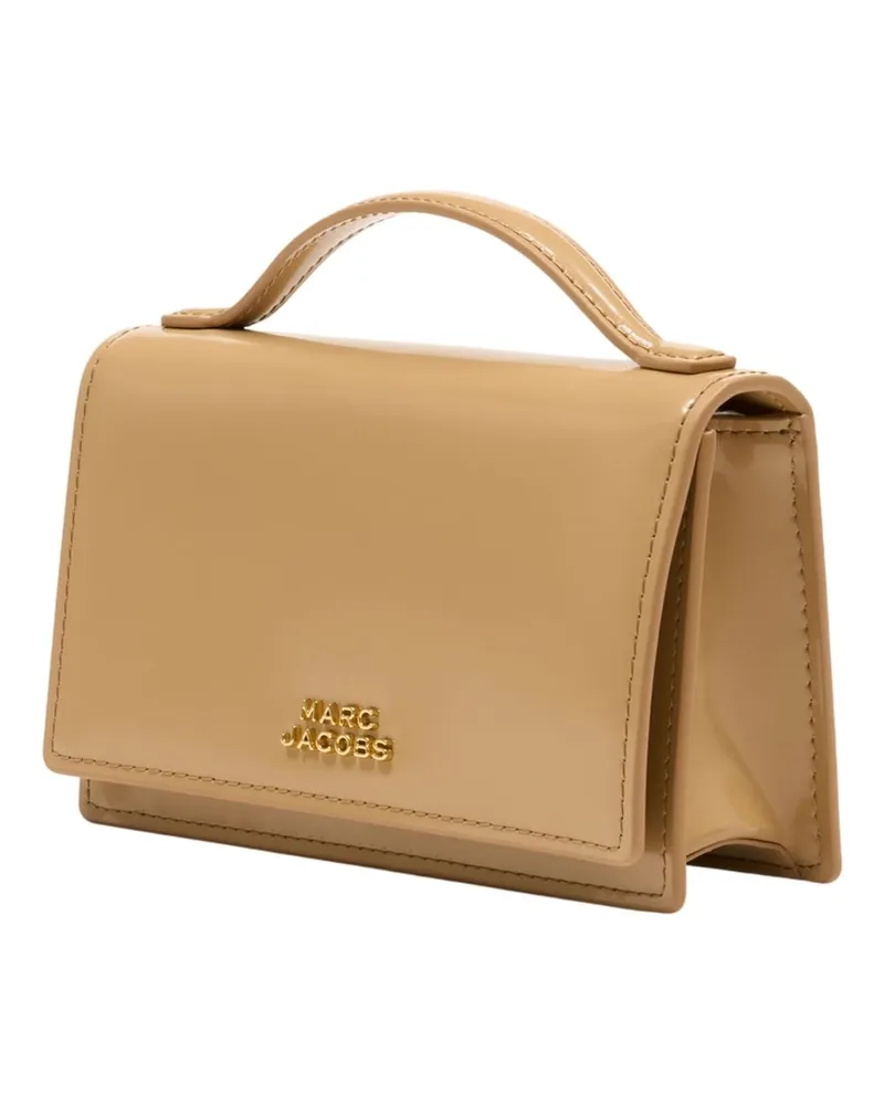 Marc Jacobs Women's The Mirror Mini Crossbody -  Leather Brown Cowhide Bags Crossbodies Brown