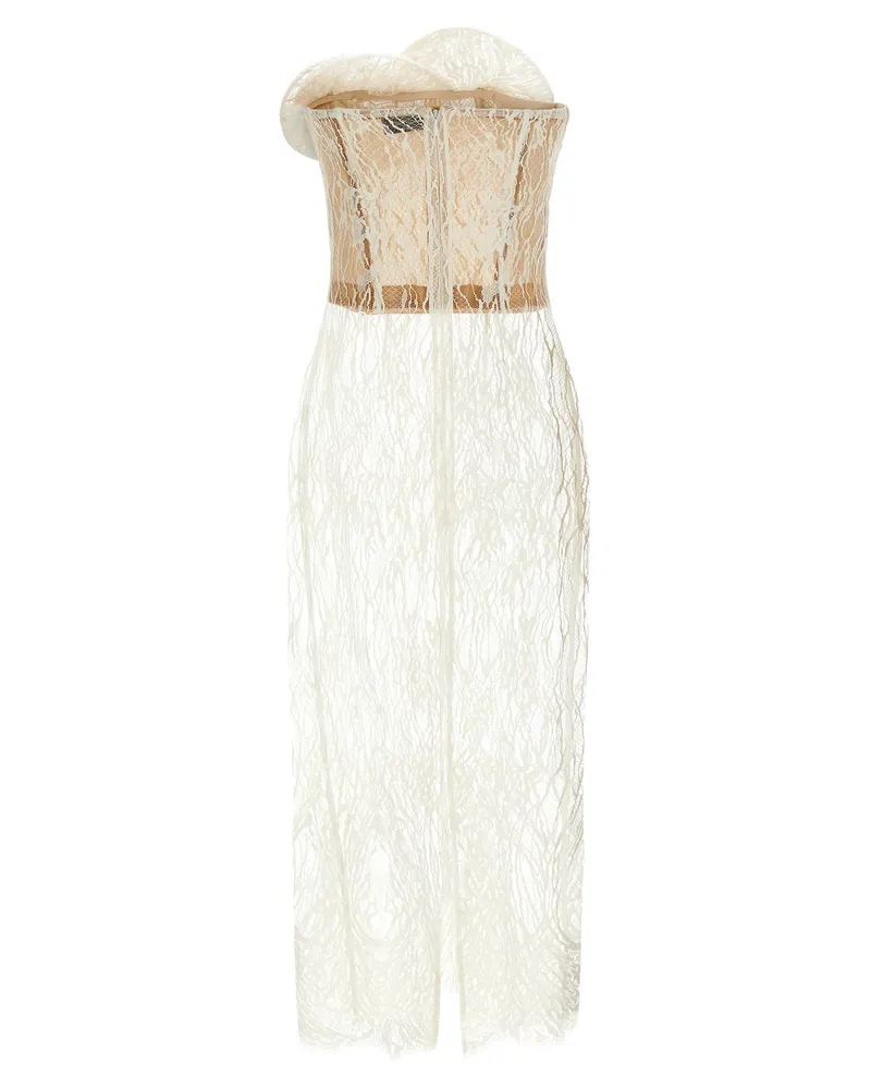Magda Butrym Dress — Ivory Ivory