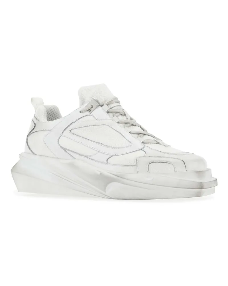 1017 ALYX 9SM Women's White Leather Hiking Sneakers Wth0001 White