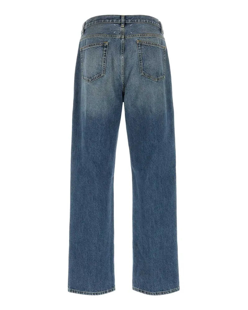 Maison Margiela Patch Jeans — Blue Blue
