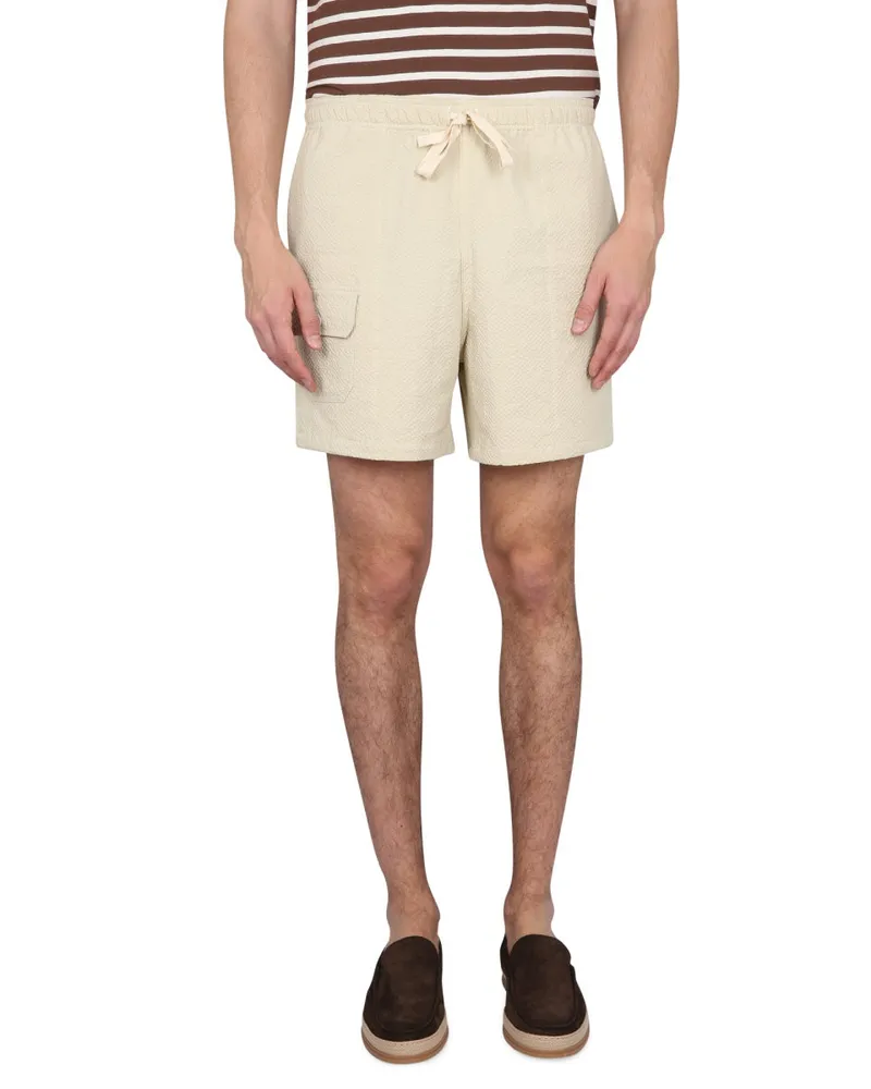 Howlin' Holdon Bermuda Shorts — Beige Beige