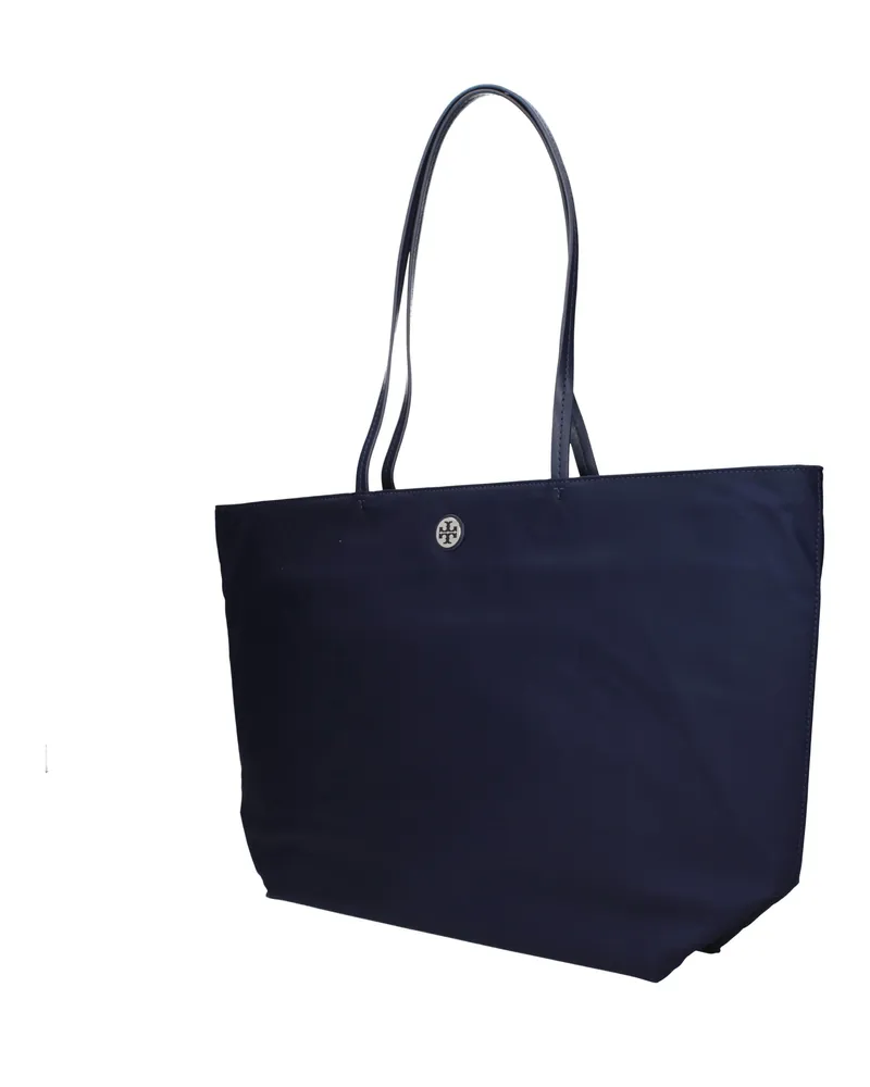 Tory Burch Nylon Tote Bag — Navy Navy