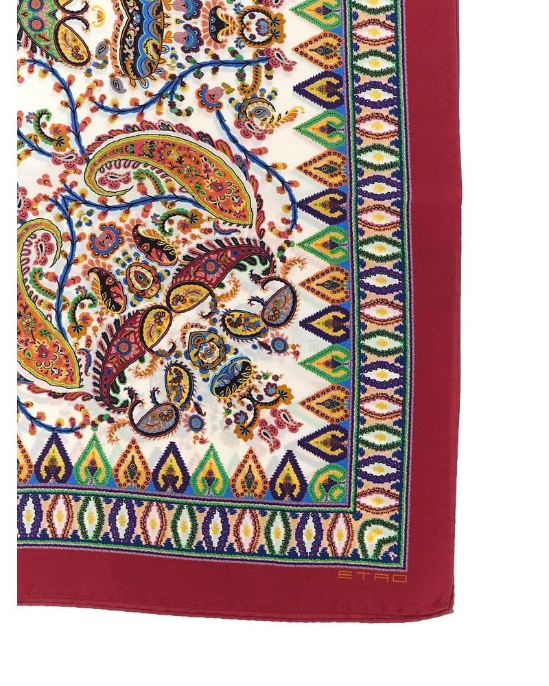 Etro Women's Multicolor Silk Foulard Accessory Multicolor