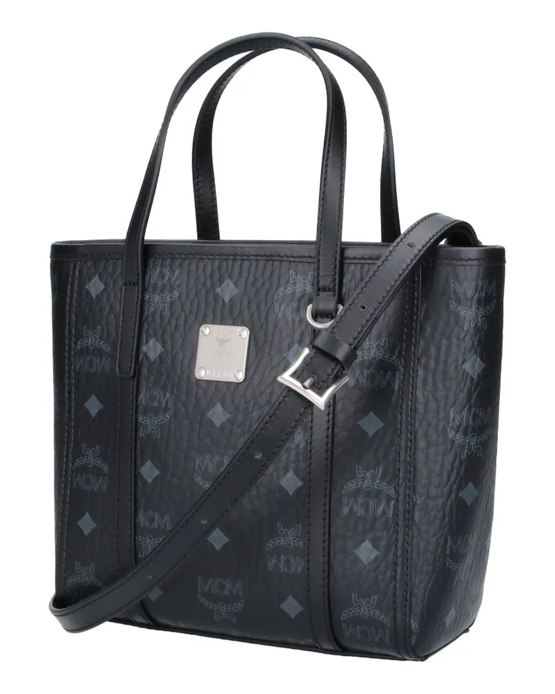 MCM Women's Bags Black Polyurethane Black