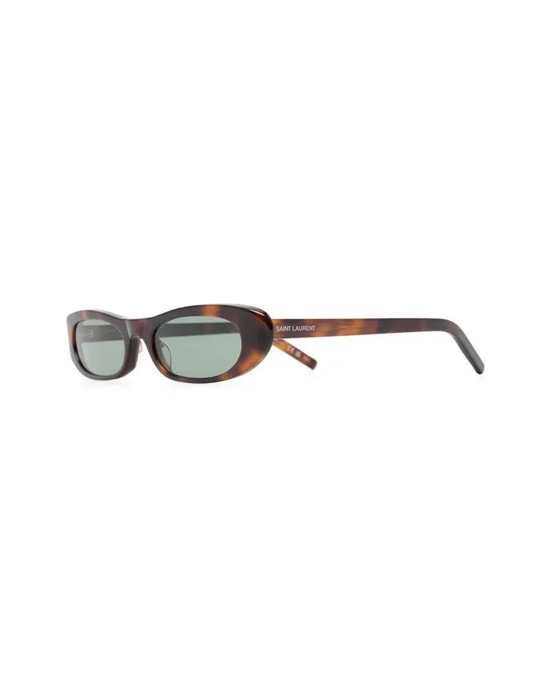 Saint Laurent SL557SHADE002 Sunglasses — Brown Brown