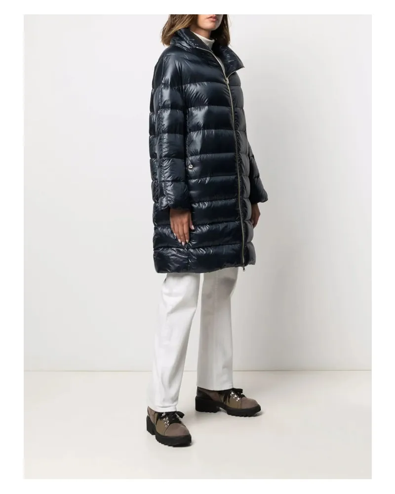 Herno Feather Down-Filled Down Jacket — Blue Blue