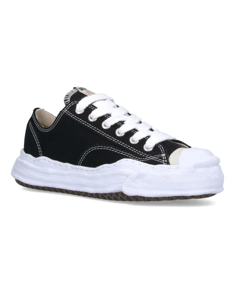 MIHARAYASUHIRO Unisex Sneakers Black Upper: Cotton Black