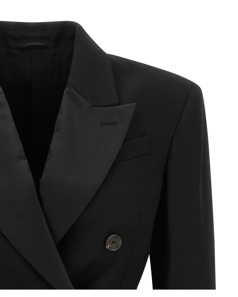Brunello Cucinelli Virgin Wool Blazer — Black Black